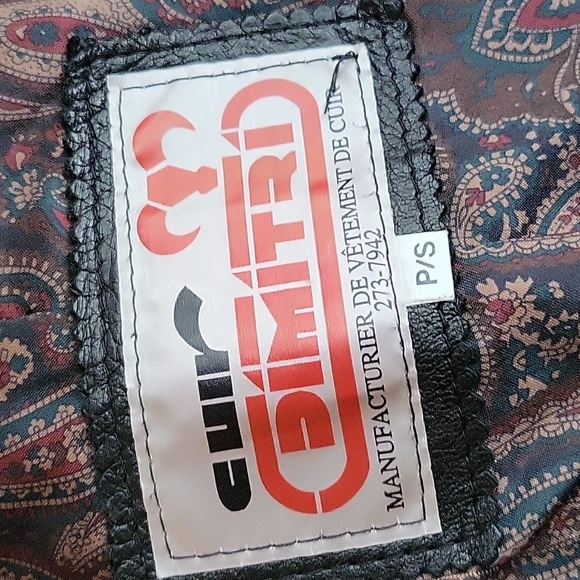 Beautiful Dimitri vintage leather vest - Picture 5 of 5